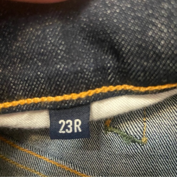 Imogene + Willie “Imogene “ Womens Dark Denim Straight Leg Stretch Jeans- NWT 23 - Picture 8 of 11